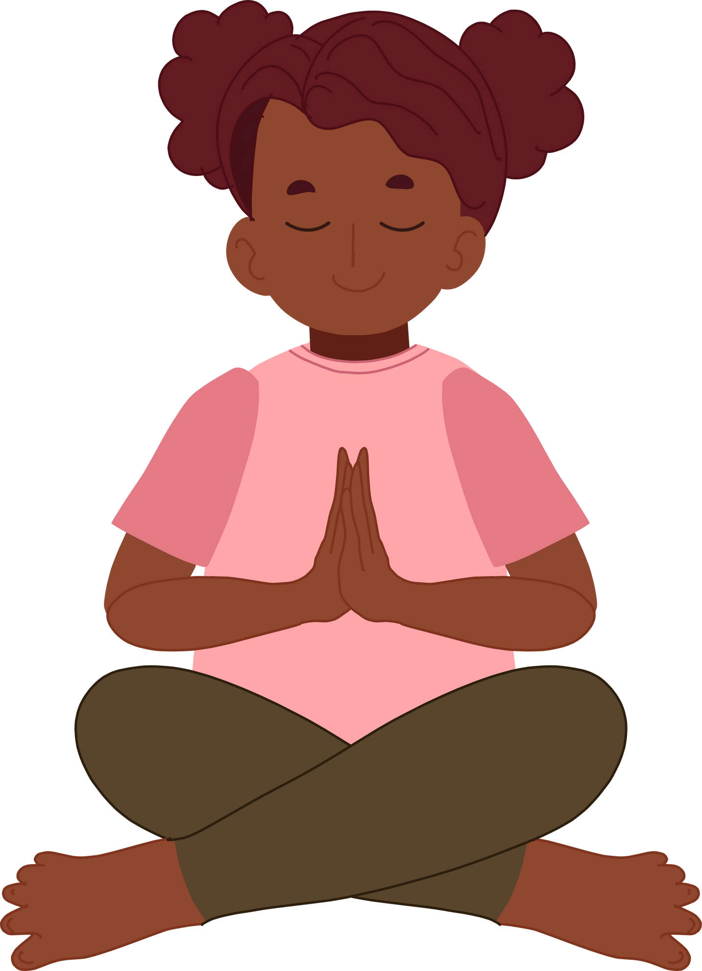 Children Meditating