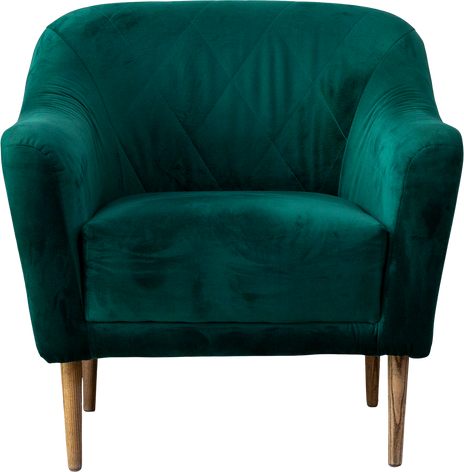 Green Chair Isolated on White